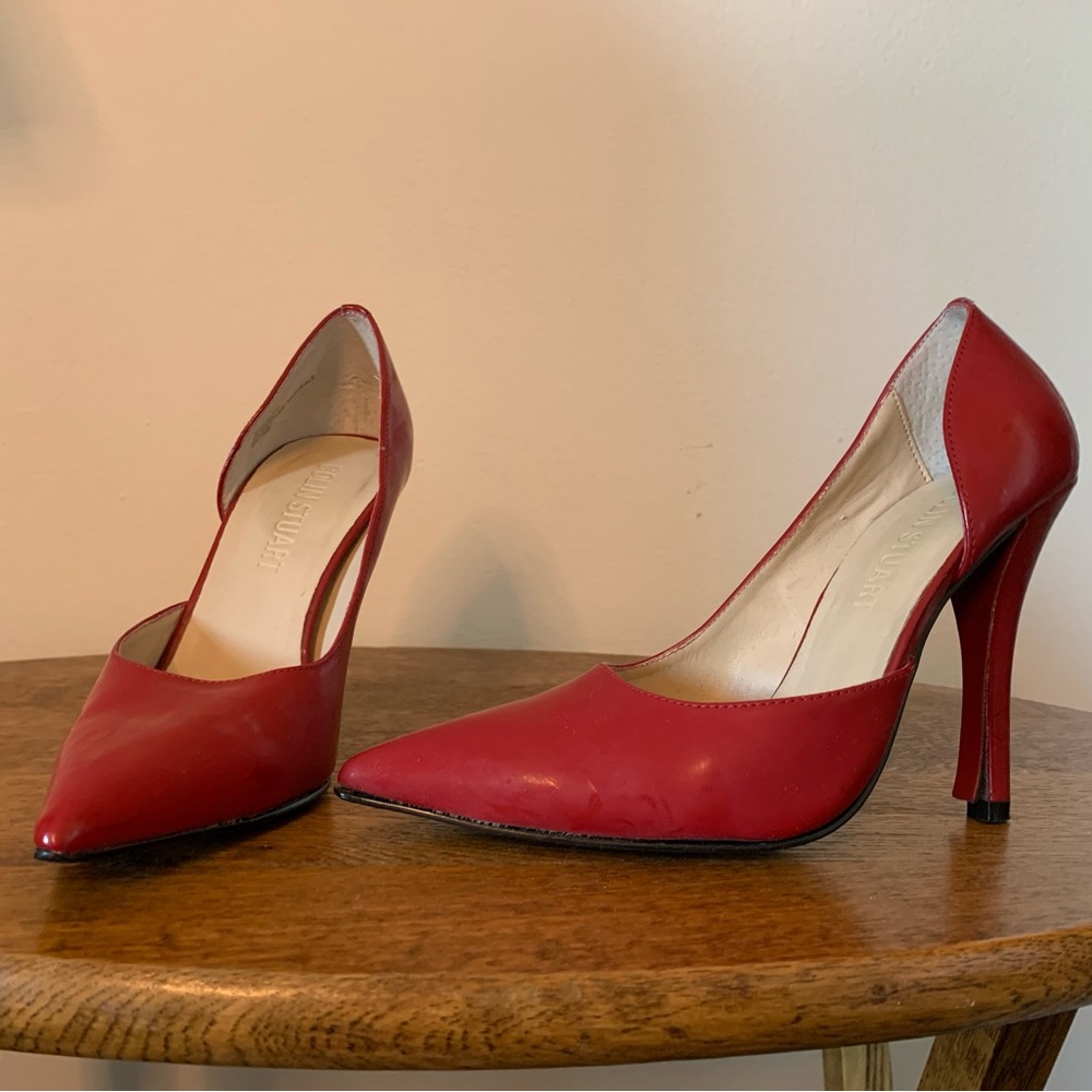 Vintage red heels